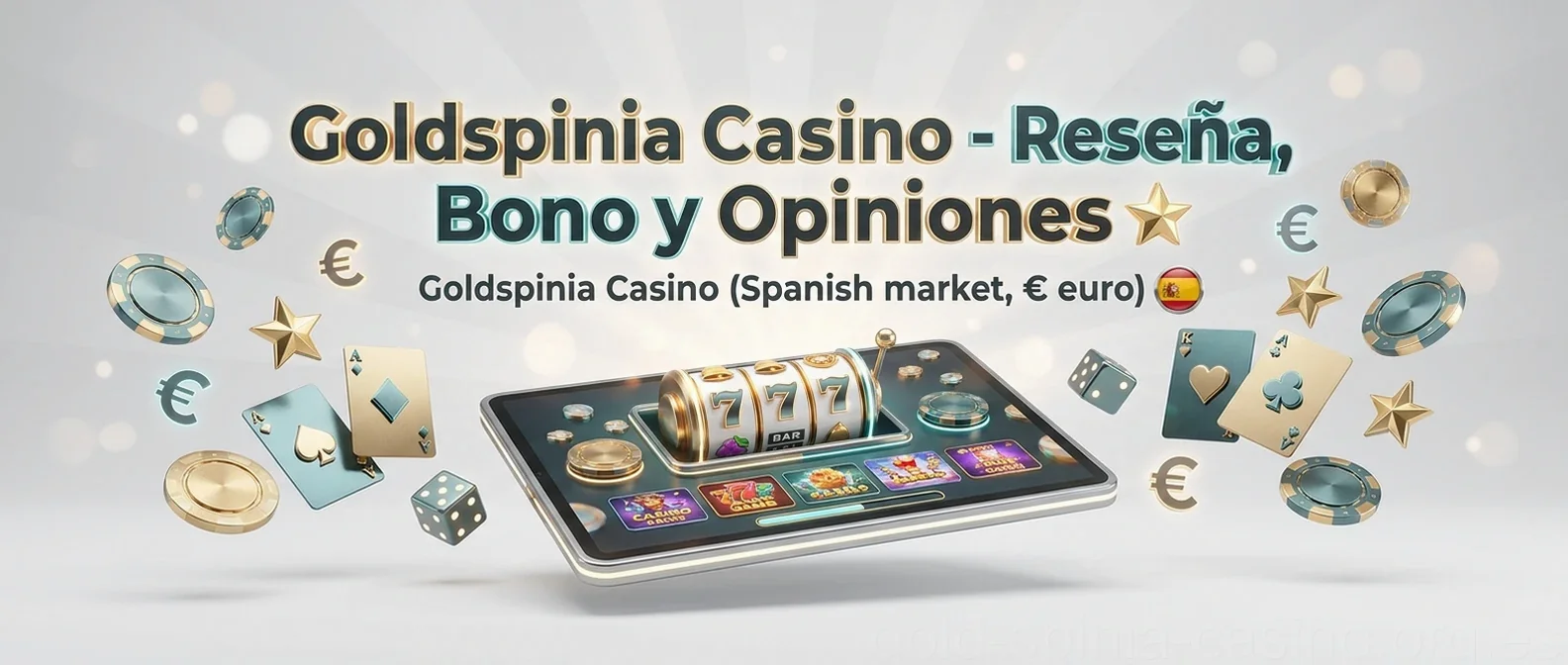 Goldspinia Casino - Reseña, Bono y Opiniones ⭐